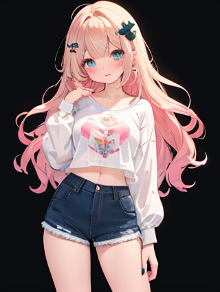 短裤穿着卷边怎么办啊图片女生