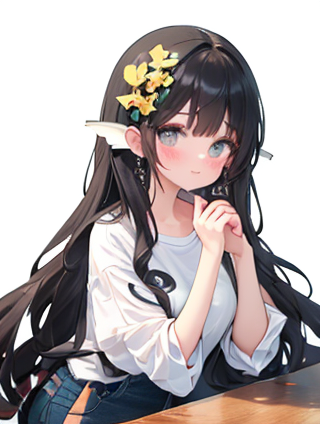 黑色牛仔裤与各式上衣的完美组合